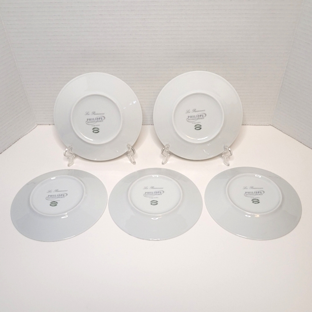 Limoges Les Parisiennes Philippe Deshoulieres Plates Appetizer Dessert Decor - Picture 2 of 10